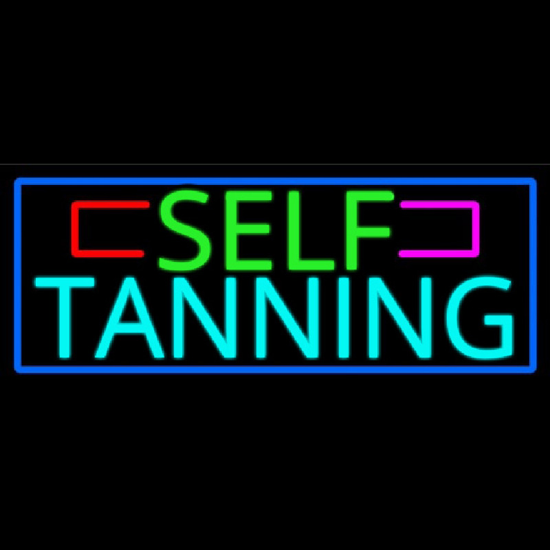 Self Tanning Neonreclame