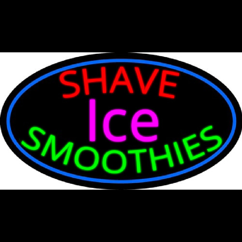 Shave Ice N Smoothies Neonreclame