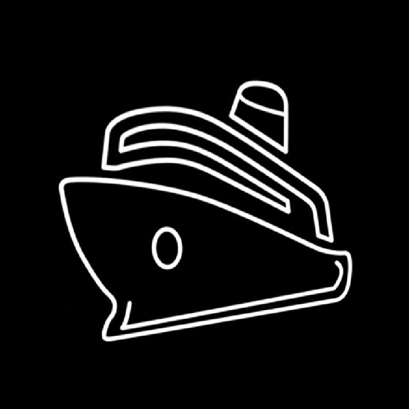 Ship Cruises Neonreclame