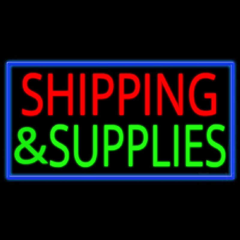 Shipping And Supplies Neonreclame