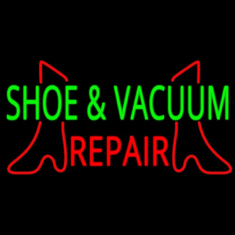Shoe And Vacuum Repair Neonreclame
