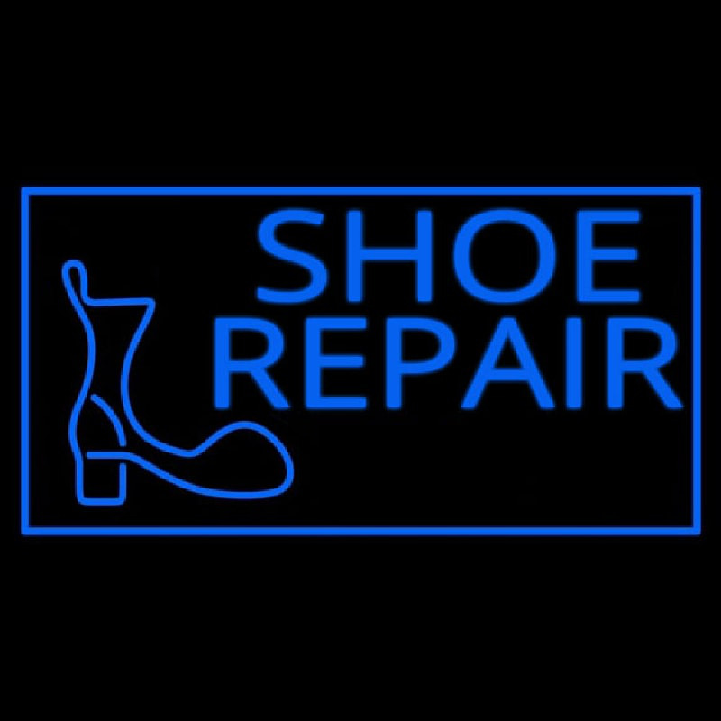 Shoe Repair Logo Neonreclame