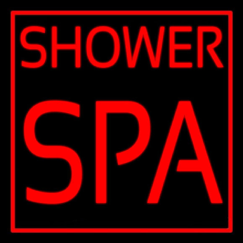 Shower Spa Neonreclame