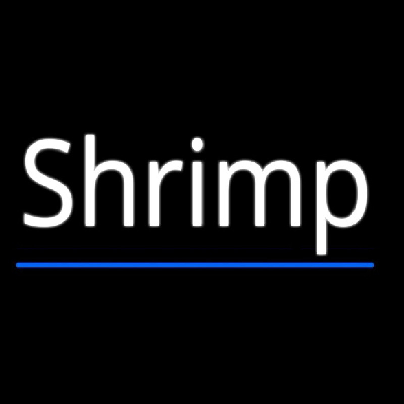 Shrimp Cursive 4 Neonreclame