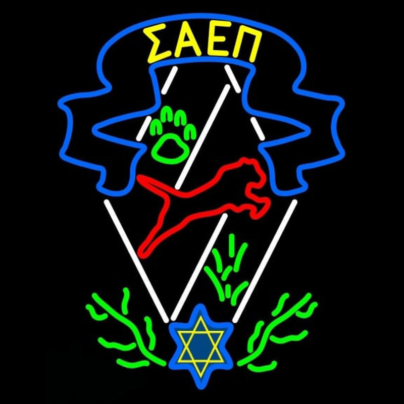 Sigma Alpha Epsilon Pi Logo Neonreclame
