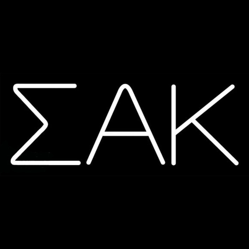 Sigma Alpha Kappa Neonreclame