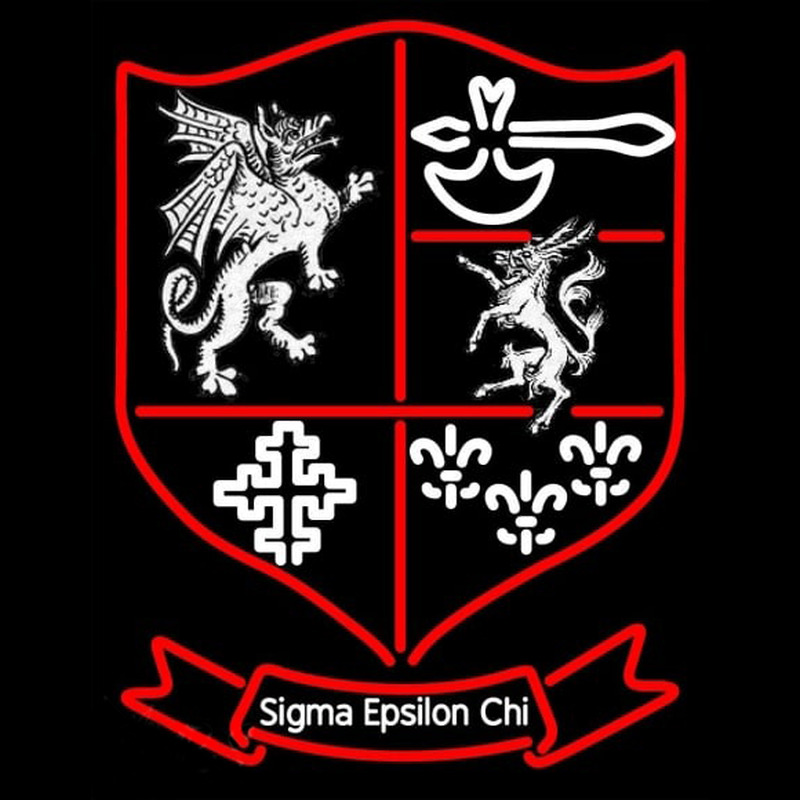Sigma Epsilon Chi Logo Neonreclame