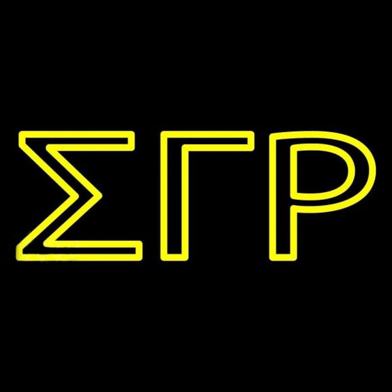 Sigma Gamma Rho Neonreclame