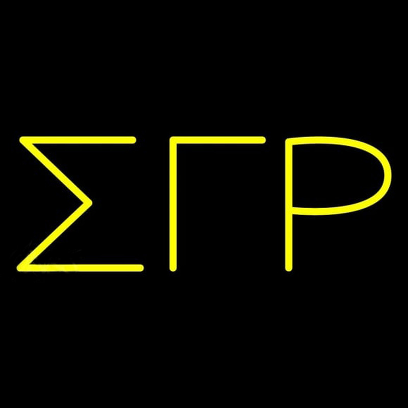Sigma Gamma Rho Neonreclame