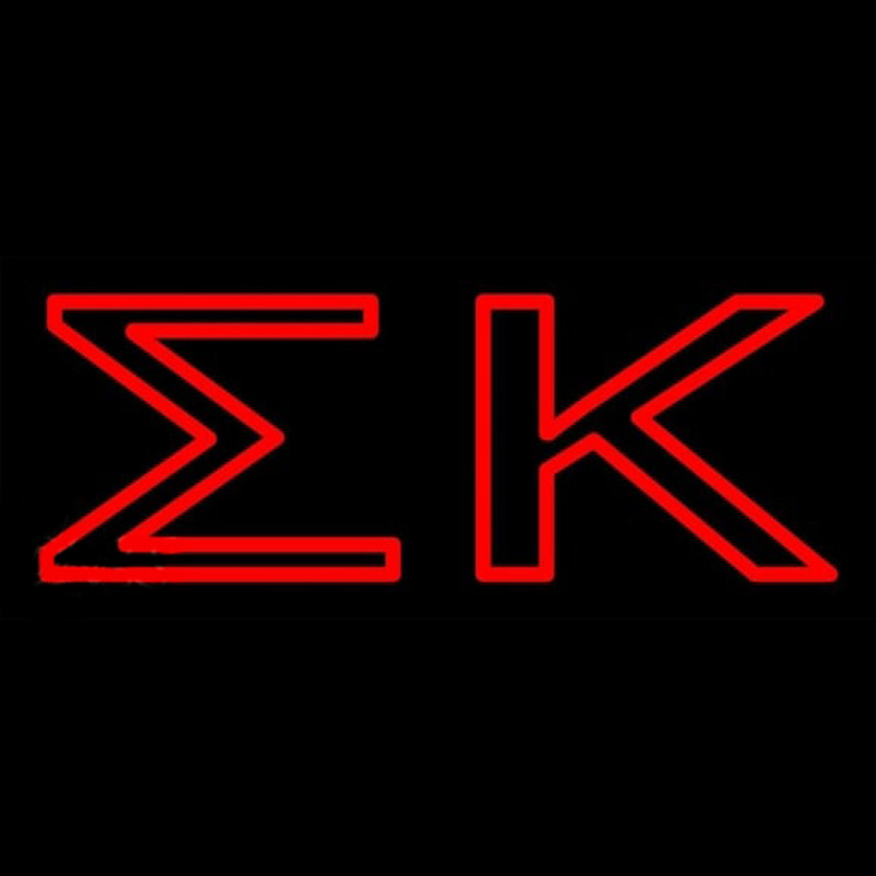 Sigma Kappa Neonreclame