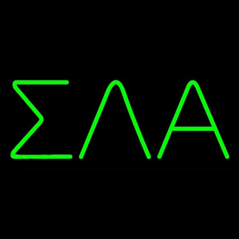 Sigma Lambda Alpha Neonreclame