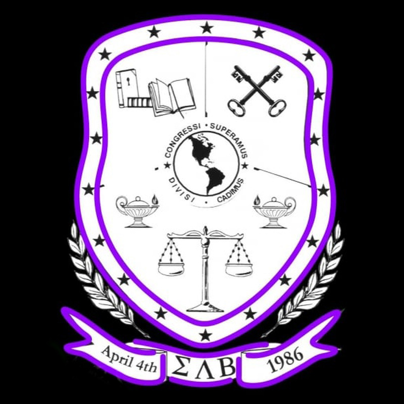 Sigma Lambda Beta Chapters Logo Neonreclame