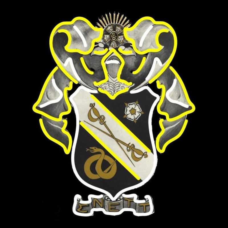 Sigma Nu Chapters Logo Neonreclame