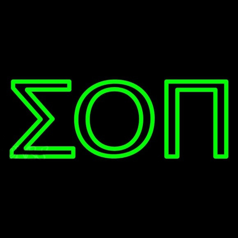 Sigma Omicron Pi Neonreclame