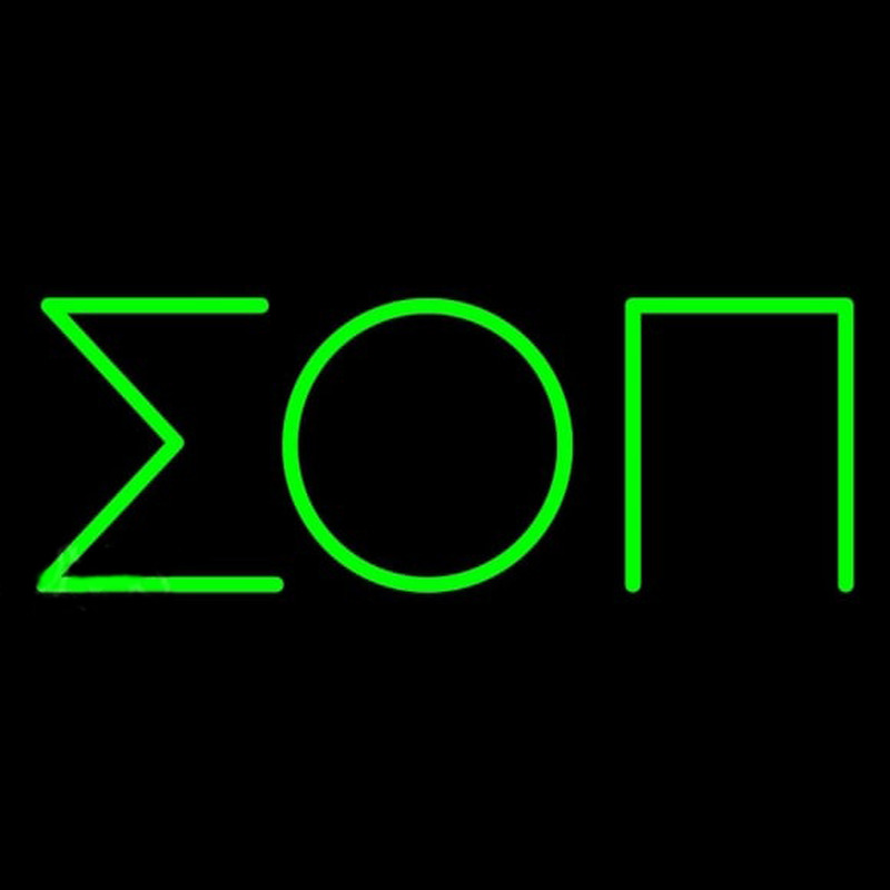 Sigma Omicron Pi Neonreclame