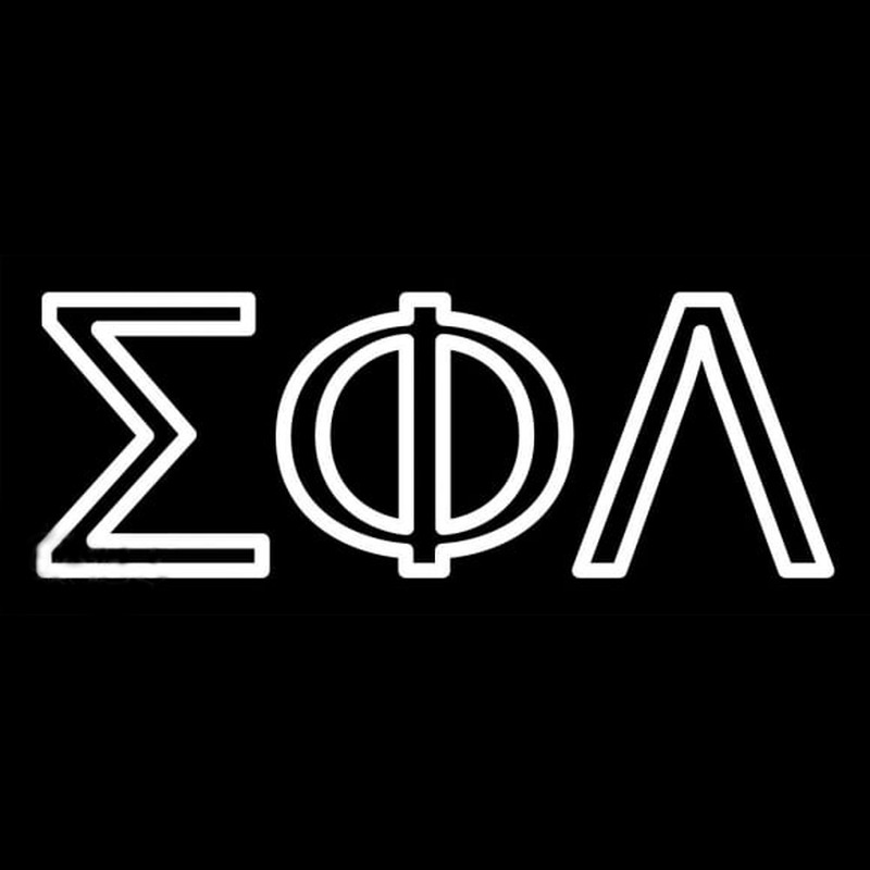 Sigma Phi Lambda Fraternity Neonreclame