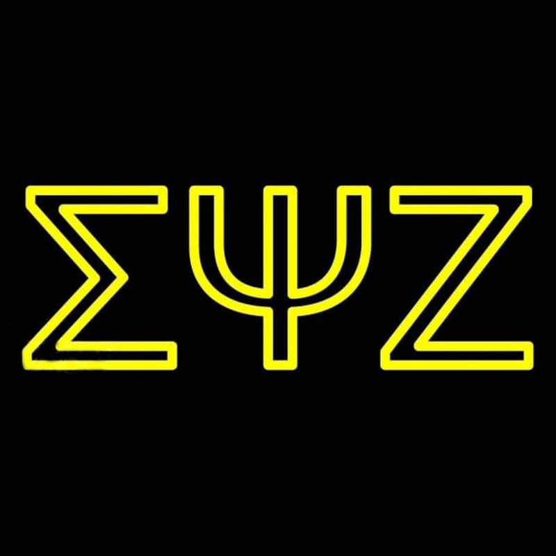 Sigma Psi Zeta Neonreclame