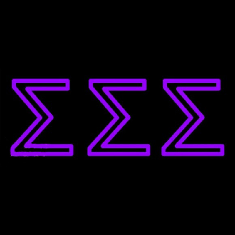 Sigma Sigma Sigma Neonreclame