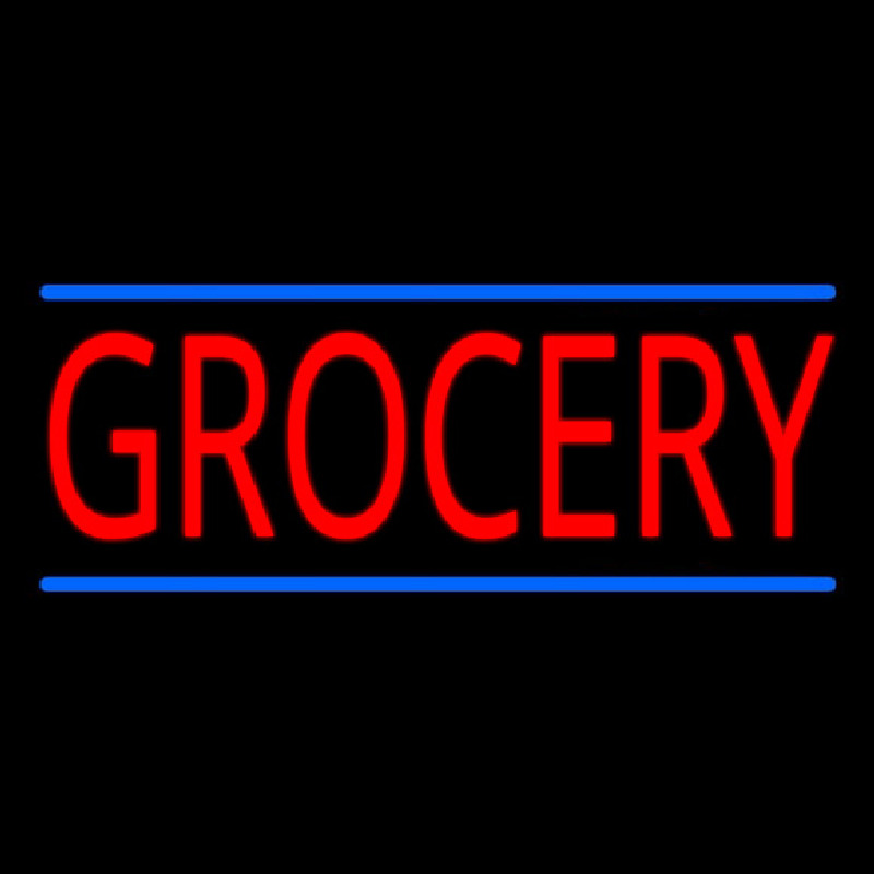 Simple Grocery Neonreclame