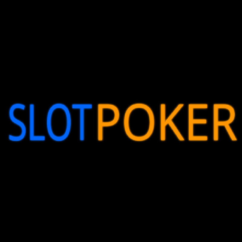 Slot Poker 2 Neonreclame