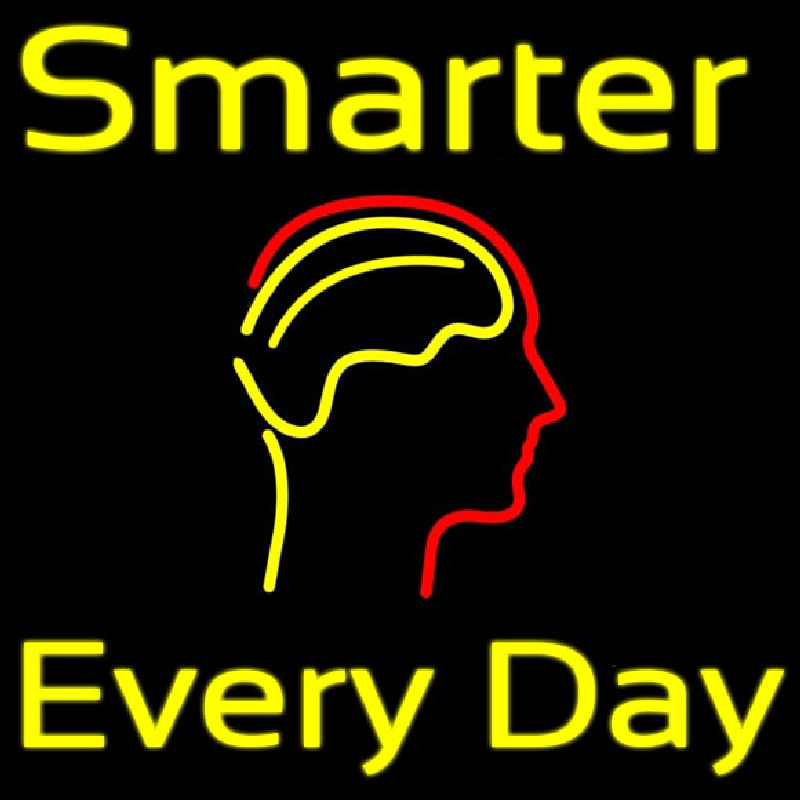 Smarter Every Day Neonreclame