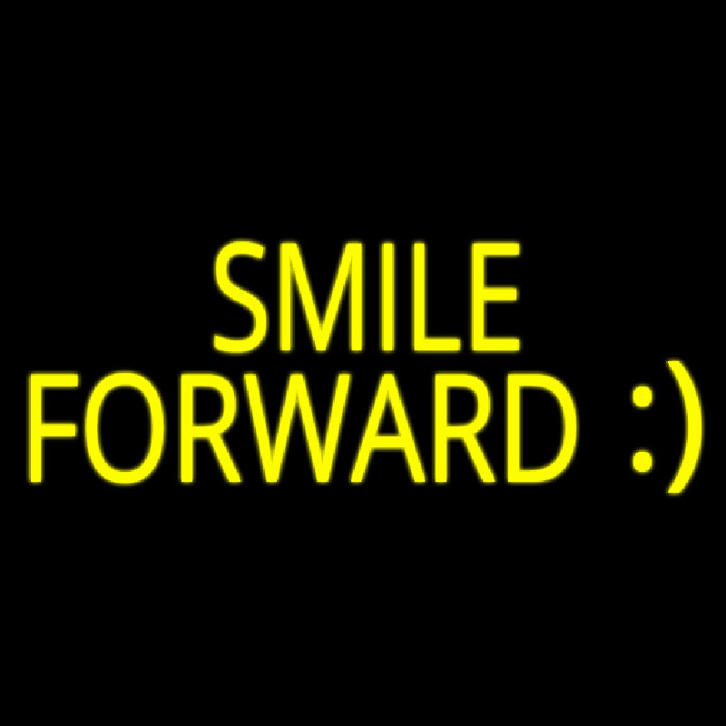 Smile Forward Neonreclame