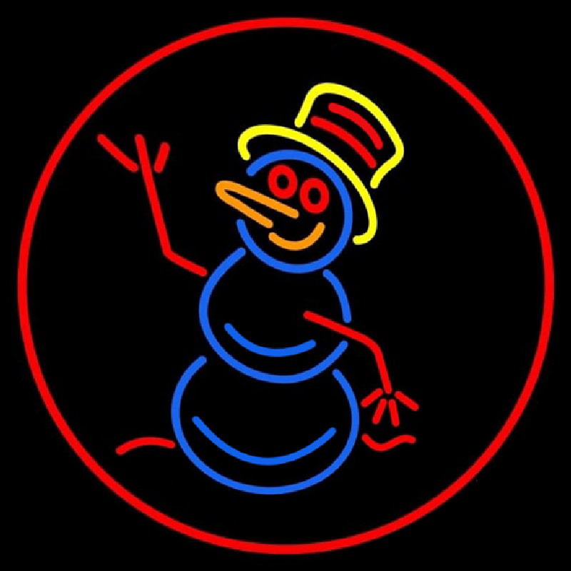 Snowman Neonreclame