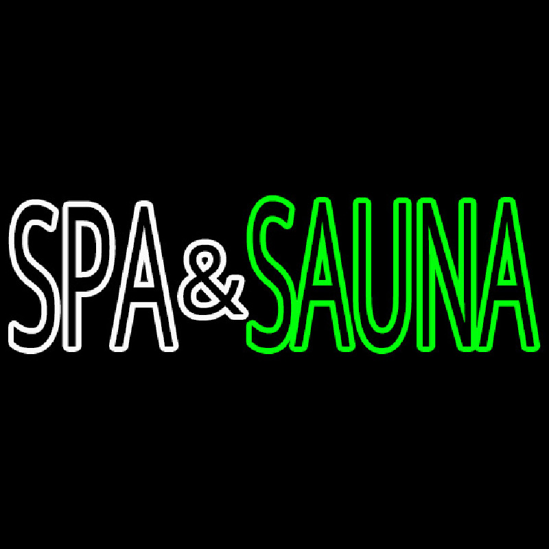 Spa And Sauna Neonreclame