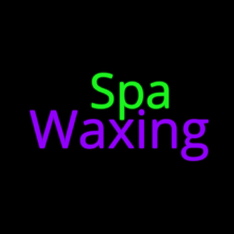 Spa Wa ing Neonreclame