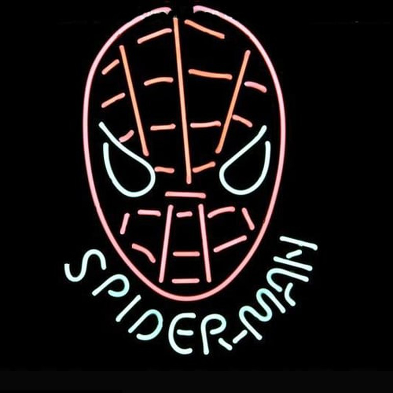 Spiderman Super Man Logo Pub Display Winkel Bier Bar Neonreclame Cadeau