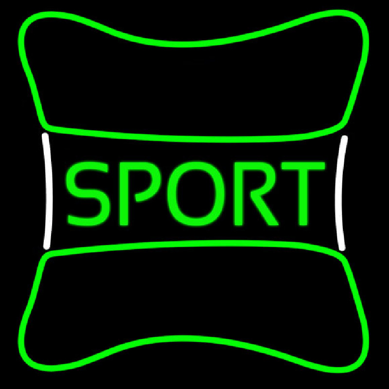 Sport With Border Neonreclame