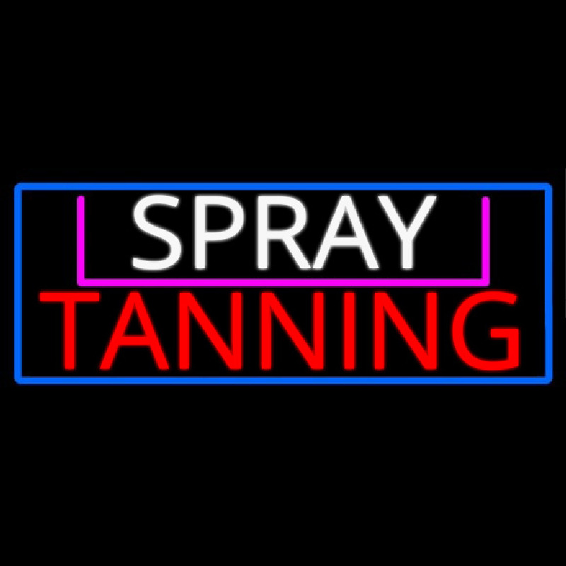 Spray Tanning Neonreclame
