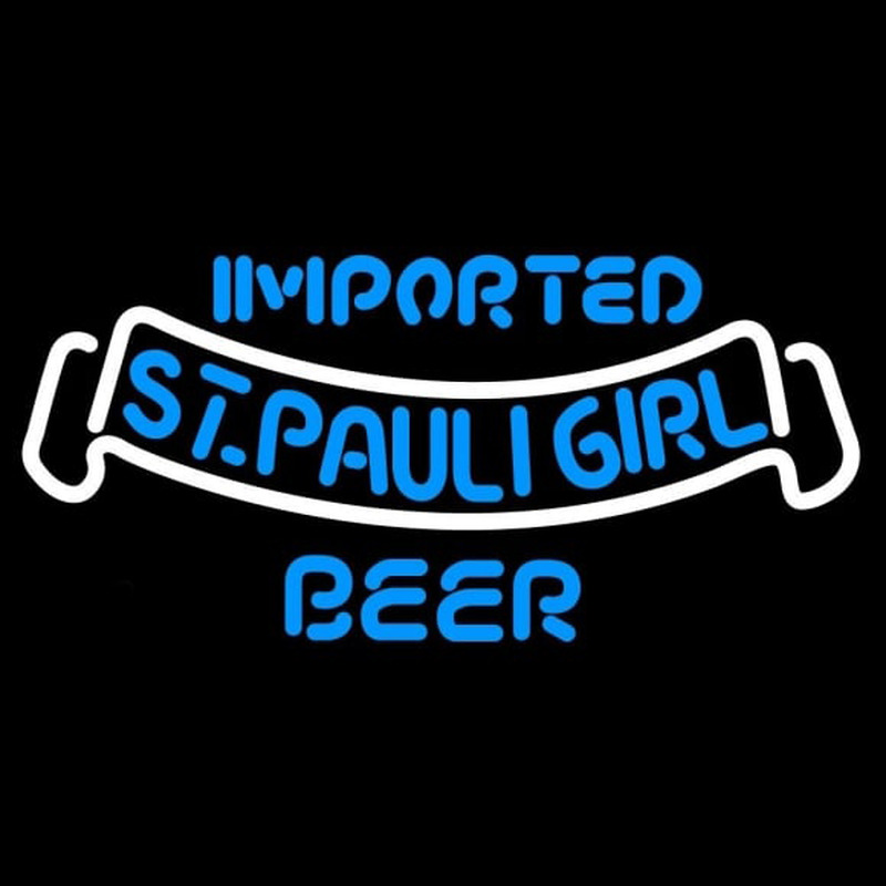 St  Pauli Girl Bier Beer Sign Neonreclame