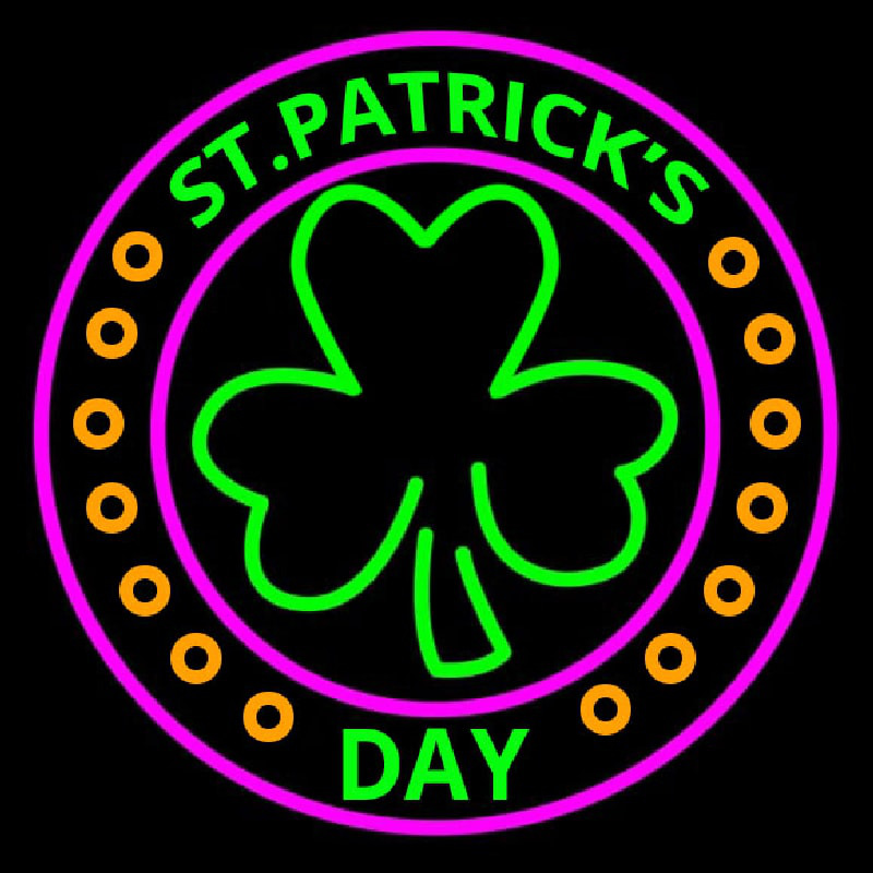 St Patricks Day Neonreclame