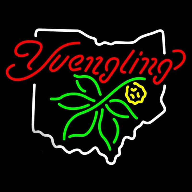 State Of Ohio Yuengling Beer Sign Neonreclame