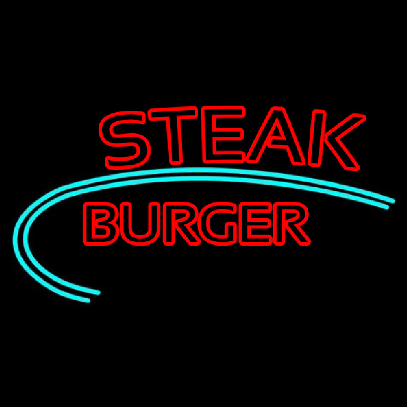 Steak Burger Neonreclame