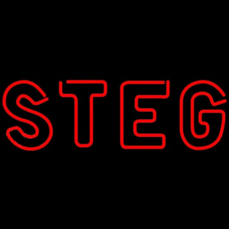 Steg Beer Sign Neonreclame