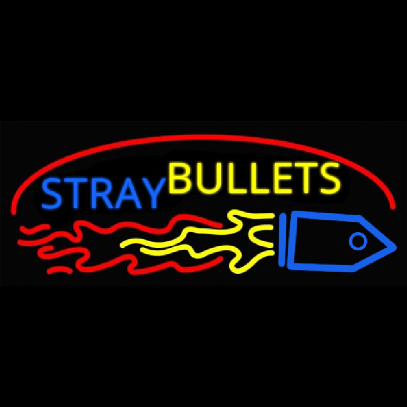 Stray Bullets Neonreclame