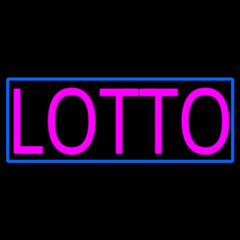 Stylish Lotto Neonreclame