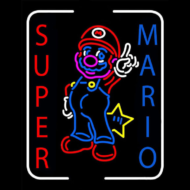 Super Mario Neonreclame