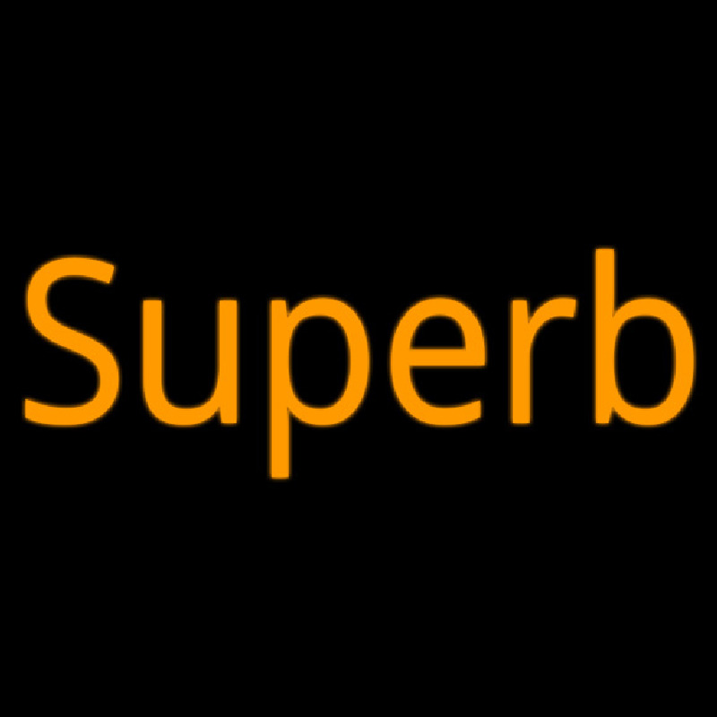 Superb Neonreclame