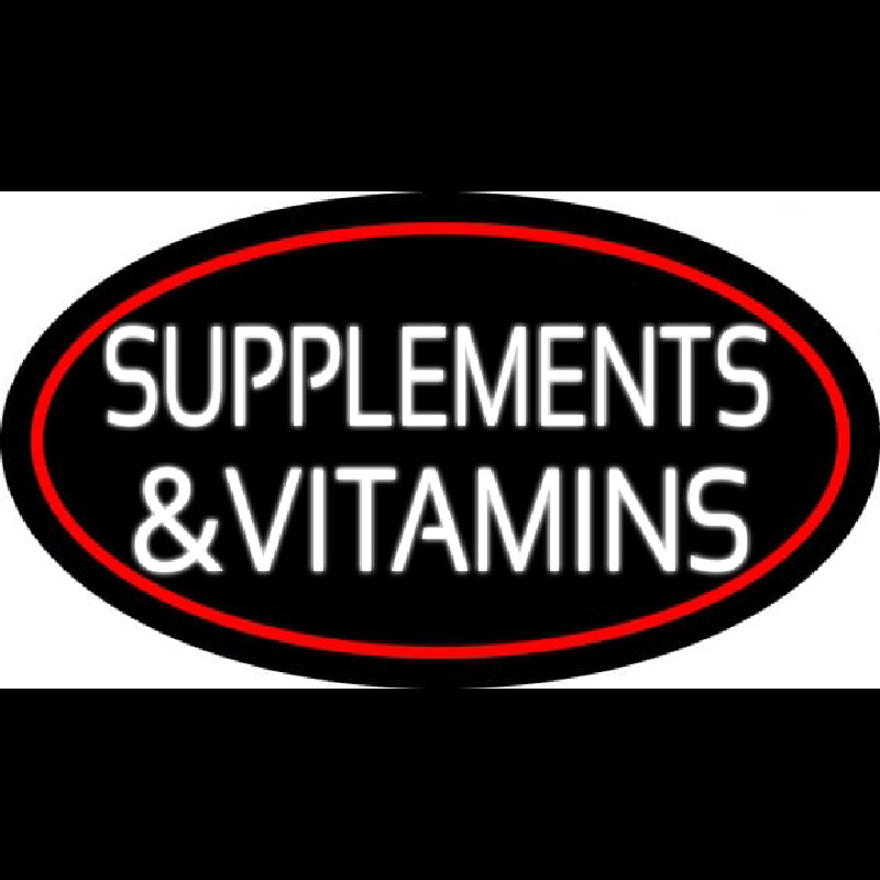 Supplements And Vitamins Neonreclame