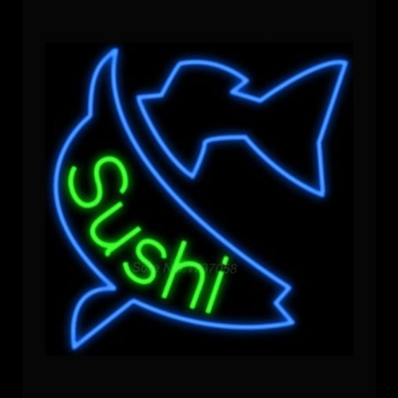 Sushi Fishes Neonreclame