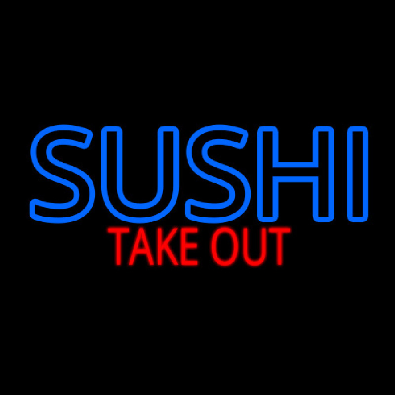 Sushi Take Out Neonreclame
