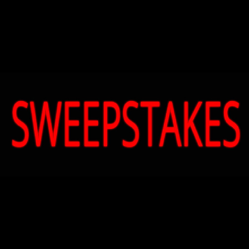 Sweepstakes Neonreclame