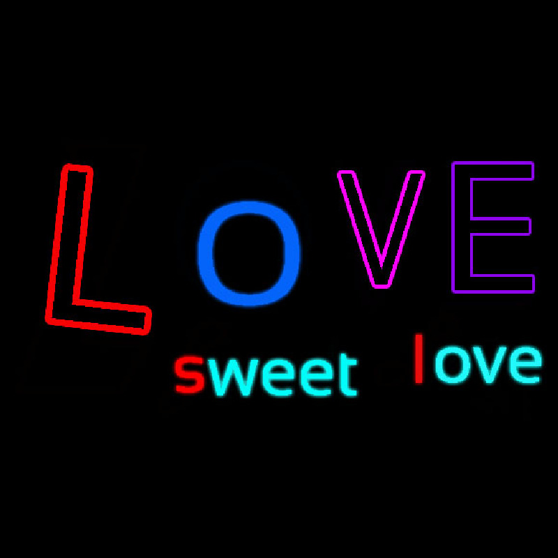 Sweet Love Neonreclame