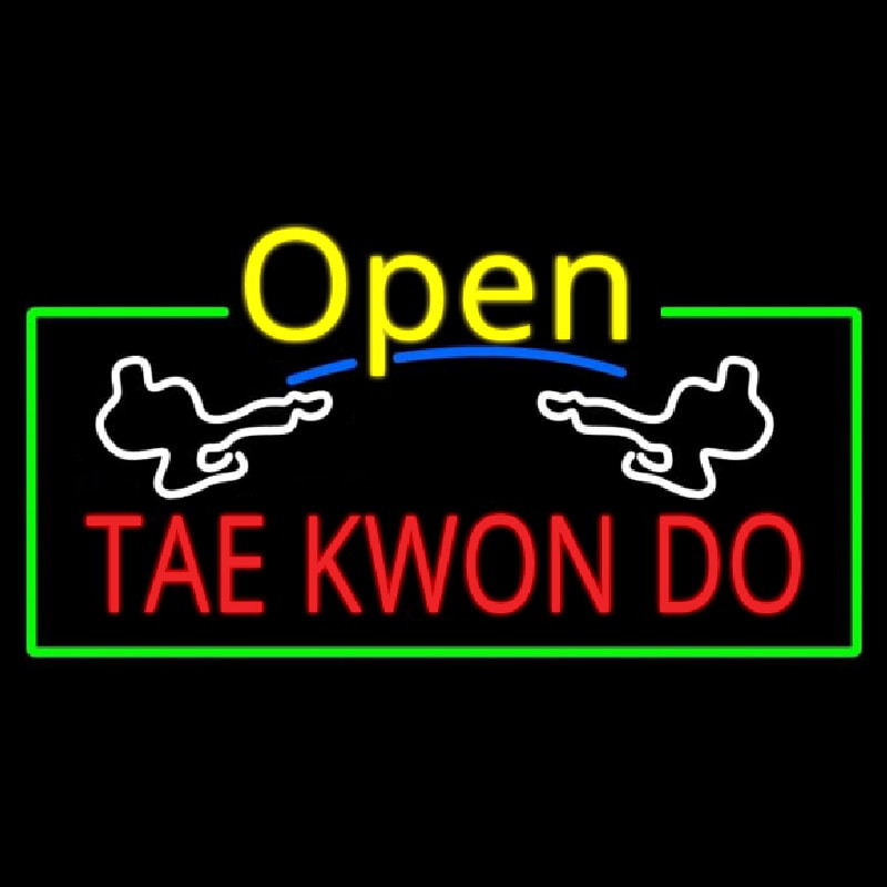 Tae Kwon Do Neonreclame