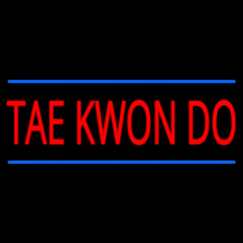 Tae Kwon Do Neonreclame