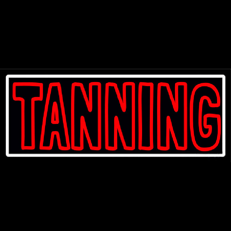 Tanning Double Stroke Neonreclame