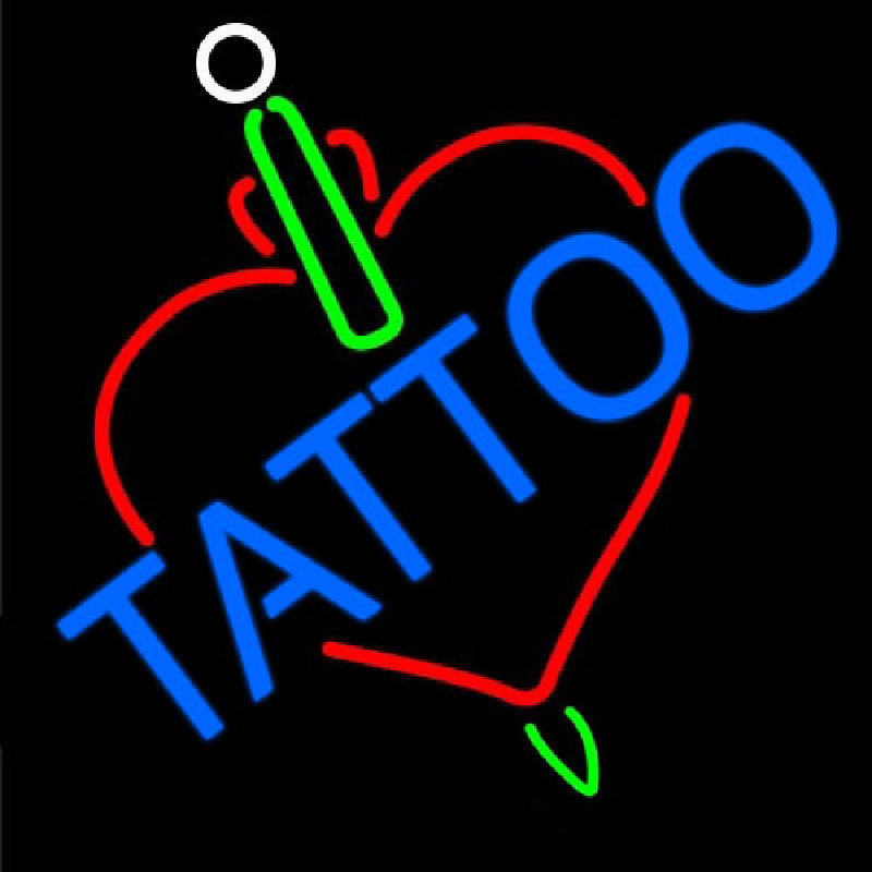 Tattoos Inside Heart Neonreclame